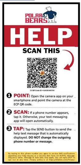 33 ALERTS Sart QR Decal